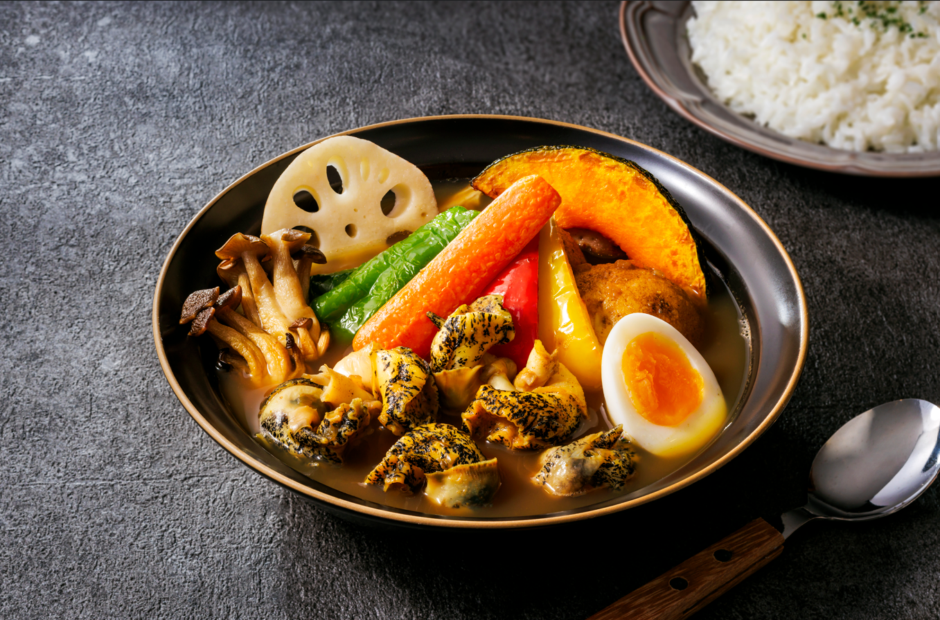 つぶ貝のスープカレー