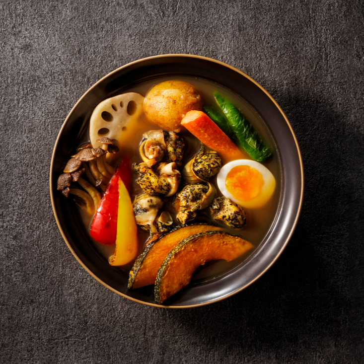 つぶ貝のスープカレー